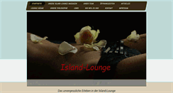 Desktop Screenshot of island-lounge.de